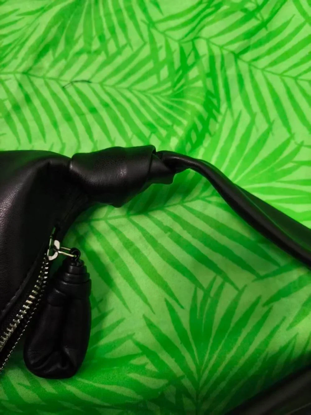 Lemaire Black Croissant Large Leather Crossbody Bag, Full Set Box & Dust Bag